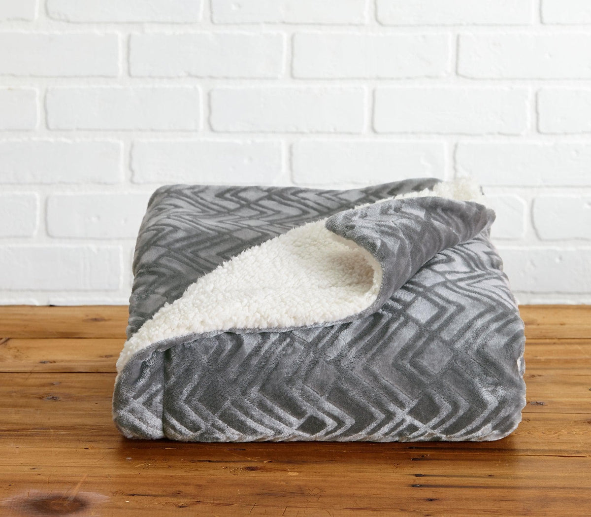 Velvet Plush Sherpa Luxury Bed Blanket - Cielo, photo 32 of 70