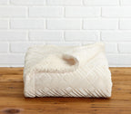 Velvet Plush Sherpa Luxury Bed Blanket - Cielo, photo 18 of 70