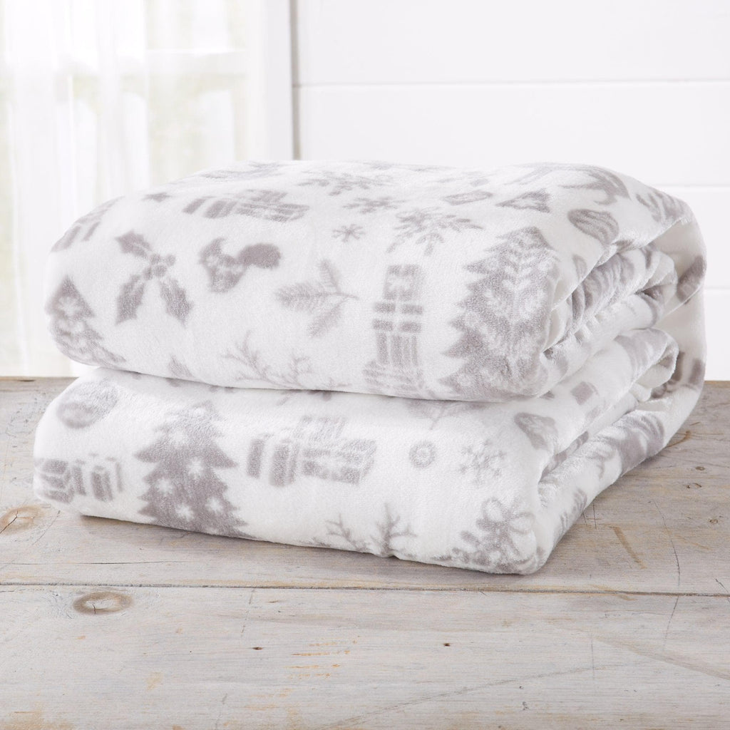 Velvet Throw Blanket - Pearl, photo 5 of 49