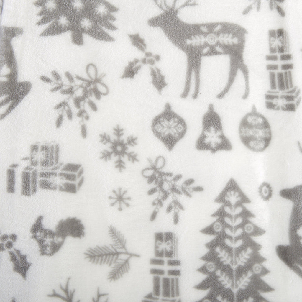 Velvet Throw Blanket - Pearl, photo 4 of 49