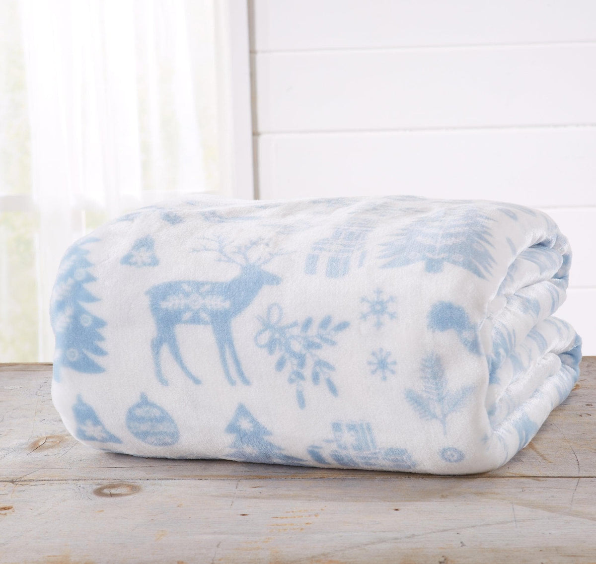 Velvet Throw Blanket - Pearl, photo 9 of 49