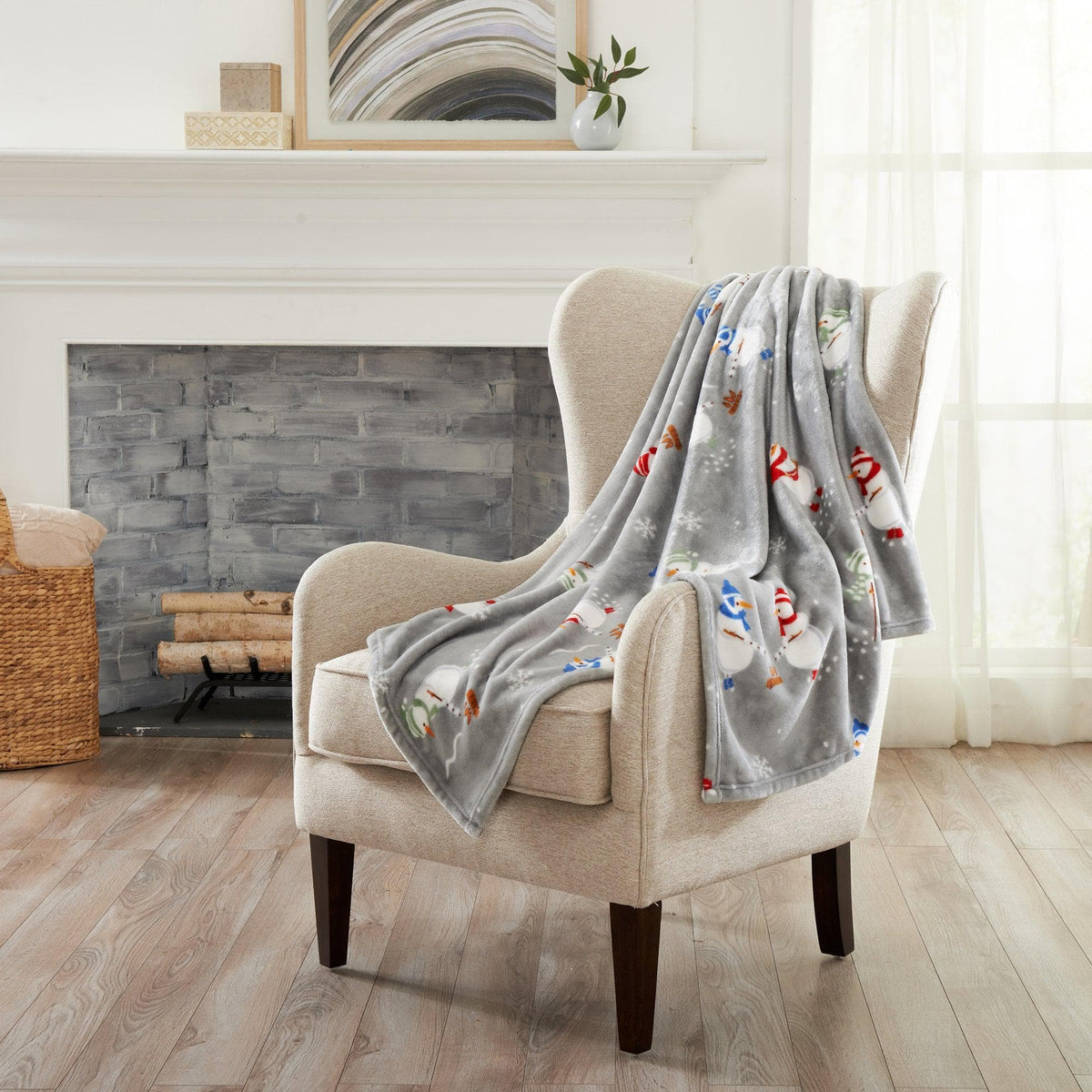 Velvet Throw Blanket - Pearl, photo 27 of 49