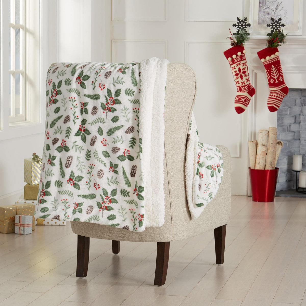 Holiday Sherpa Throw - Esmay, photo 31 of 89