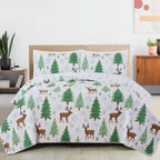 Holiday Quilt - Holly Collection, photo 4 of 12