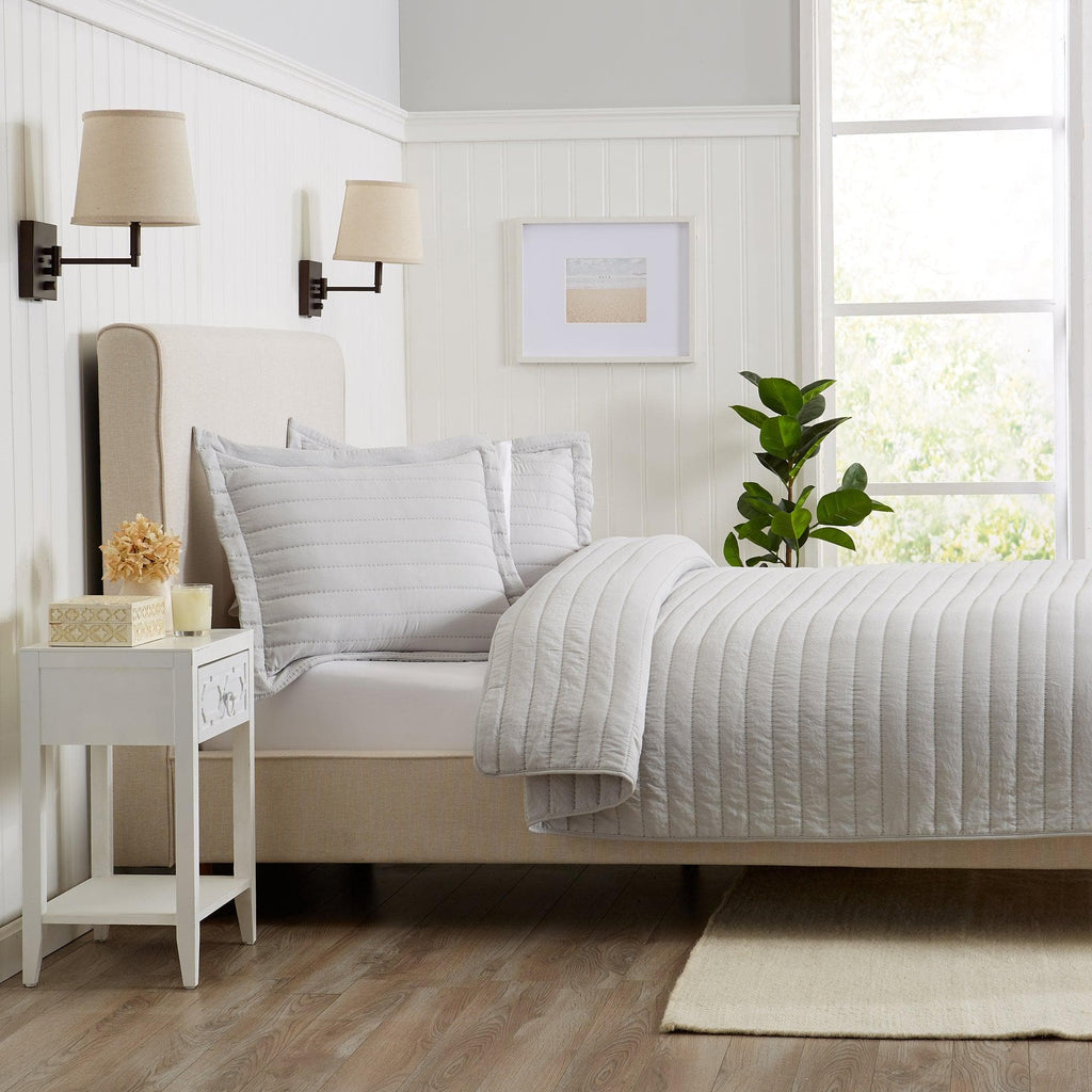 Solid Striped Quilt - Virginia Collection, photo 31 of 35