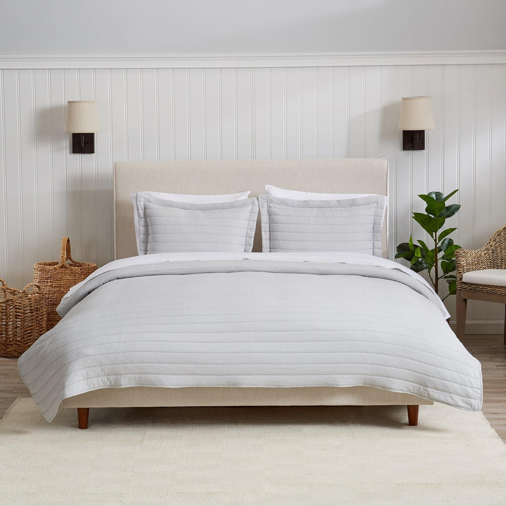 Solid Striped Quilt - Virginia Collection, photo 32 of 35