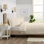 Solid Striped Quilt - Virginia Collection, photo 24 of 35