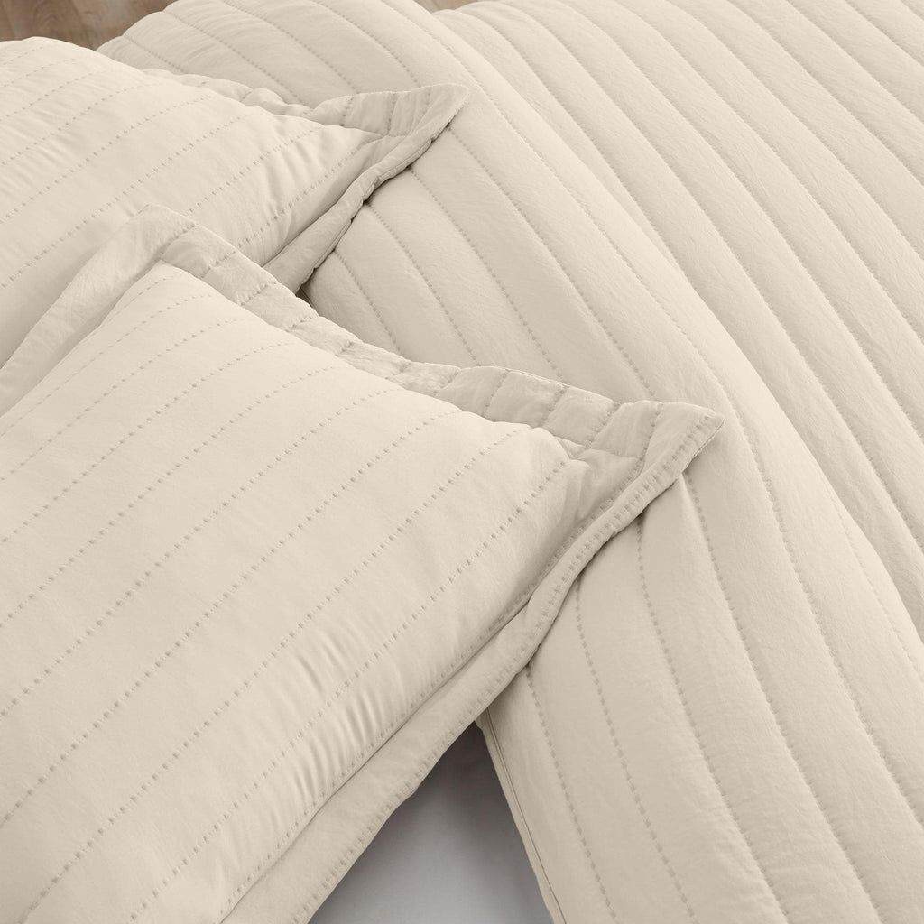 Solid Striped Quilt - Virginia Collection, photo 23 of 35