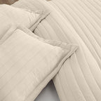 Solid Striped Quilt - Virginia Collection, photo 23 of 35