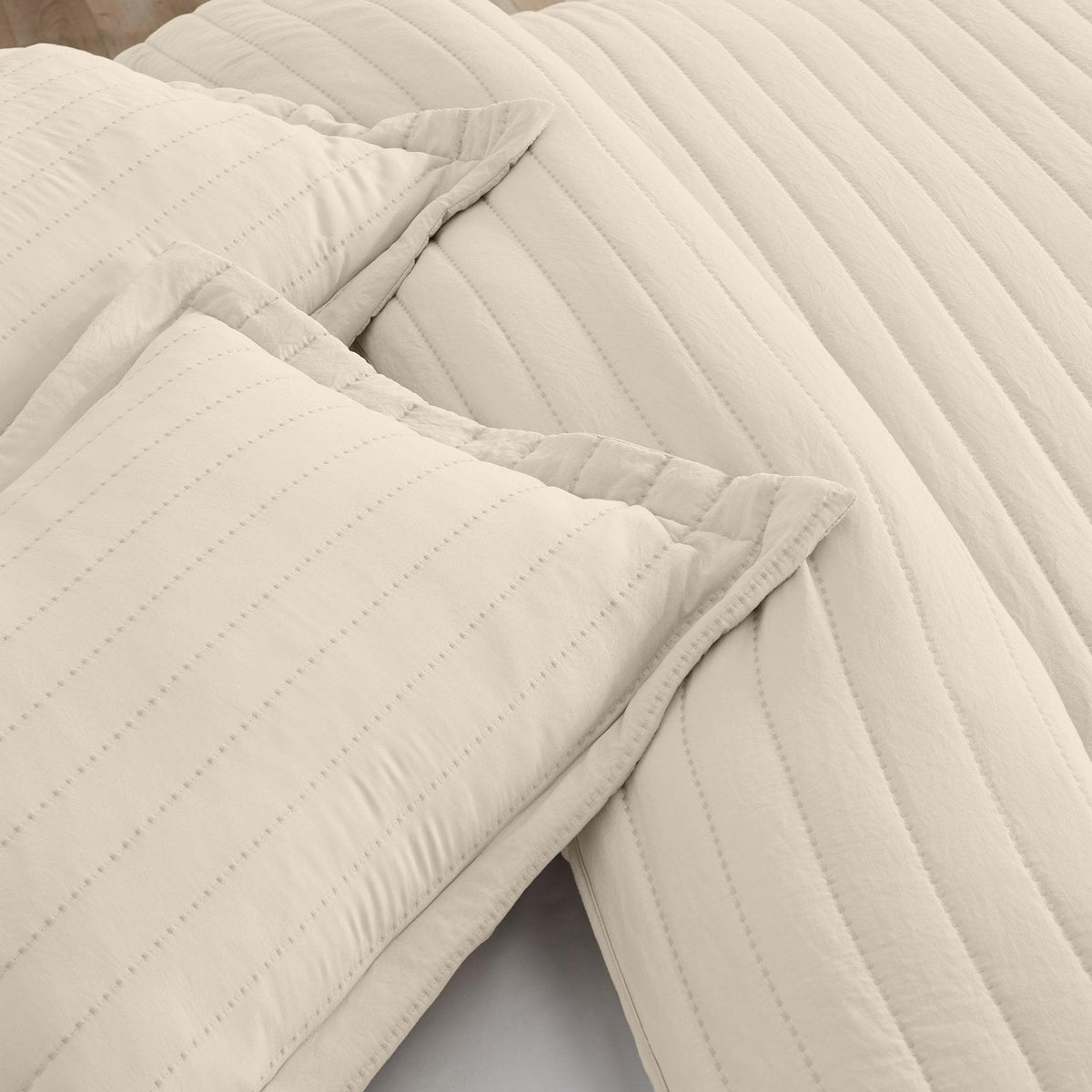 Solid Striped Quilt - Virginia Collection, photo 23 of 35
