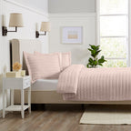 Solid Striped Quilt - Virginia Collection, photo 10 of 35