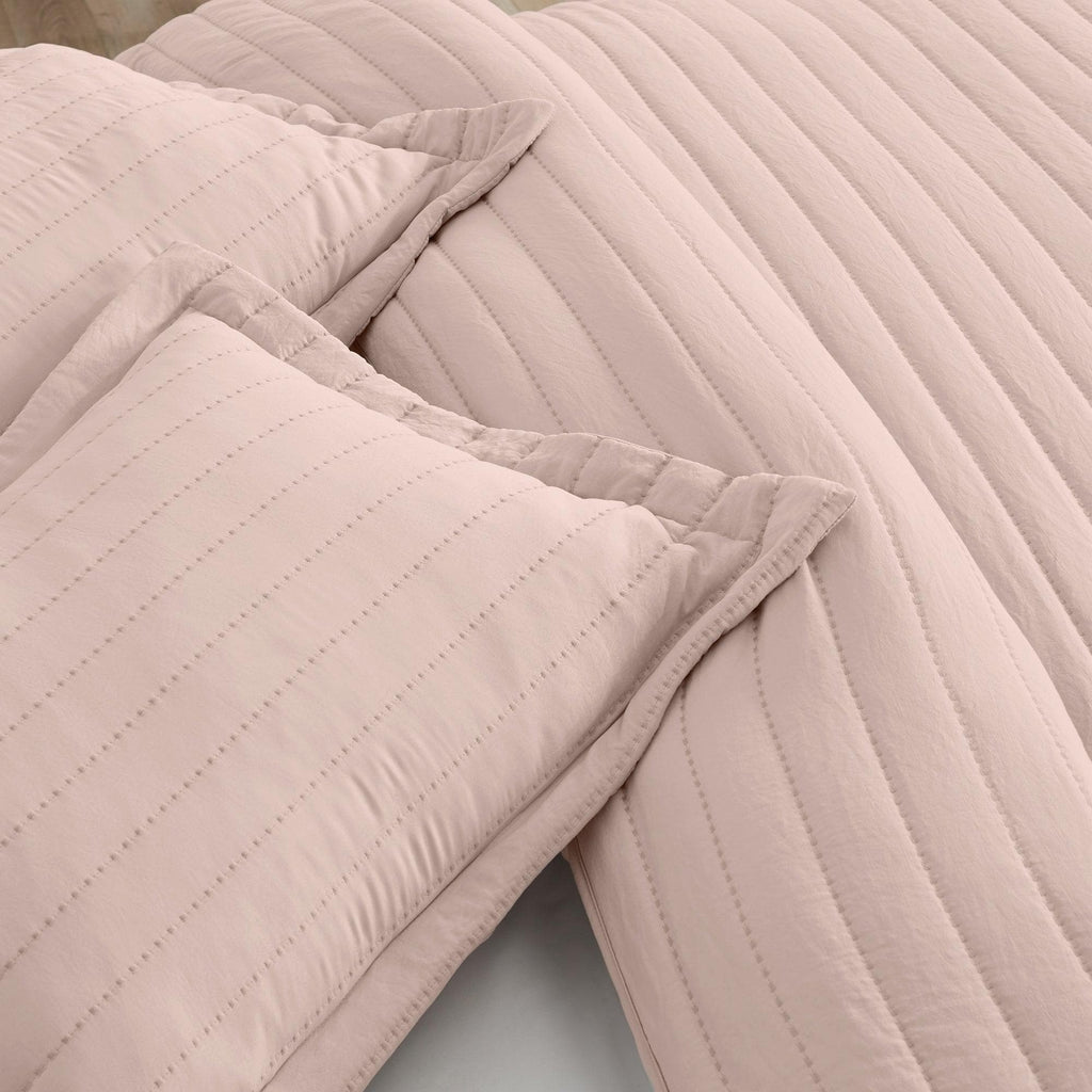 Solid Striped Quilt - Virginia Collection, photo 9 of 35
