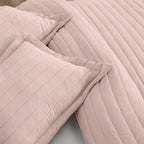 Solid Striped Quilt - Virginia Collection, photo 9 of 35