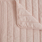 Solid Striped Quilt - Virginia Collection, photo 14 of 35