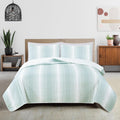 Everette Collection Ombre Striped Quilt Set, photo 10 of 16