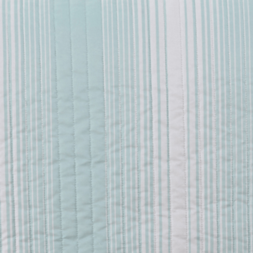 Everette Collection Ombre Striped Quilt Set, photo 11 of 16