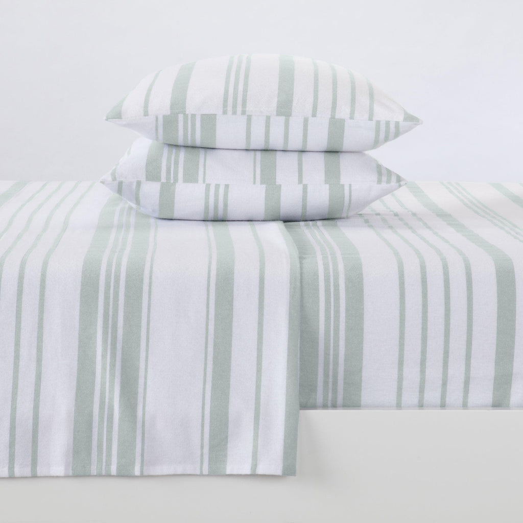 Turkish Cotton Flannel Sheet - Raye Collection, photo 12 of 21
