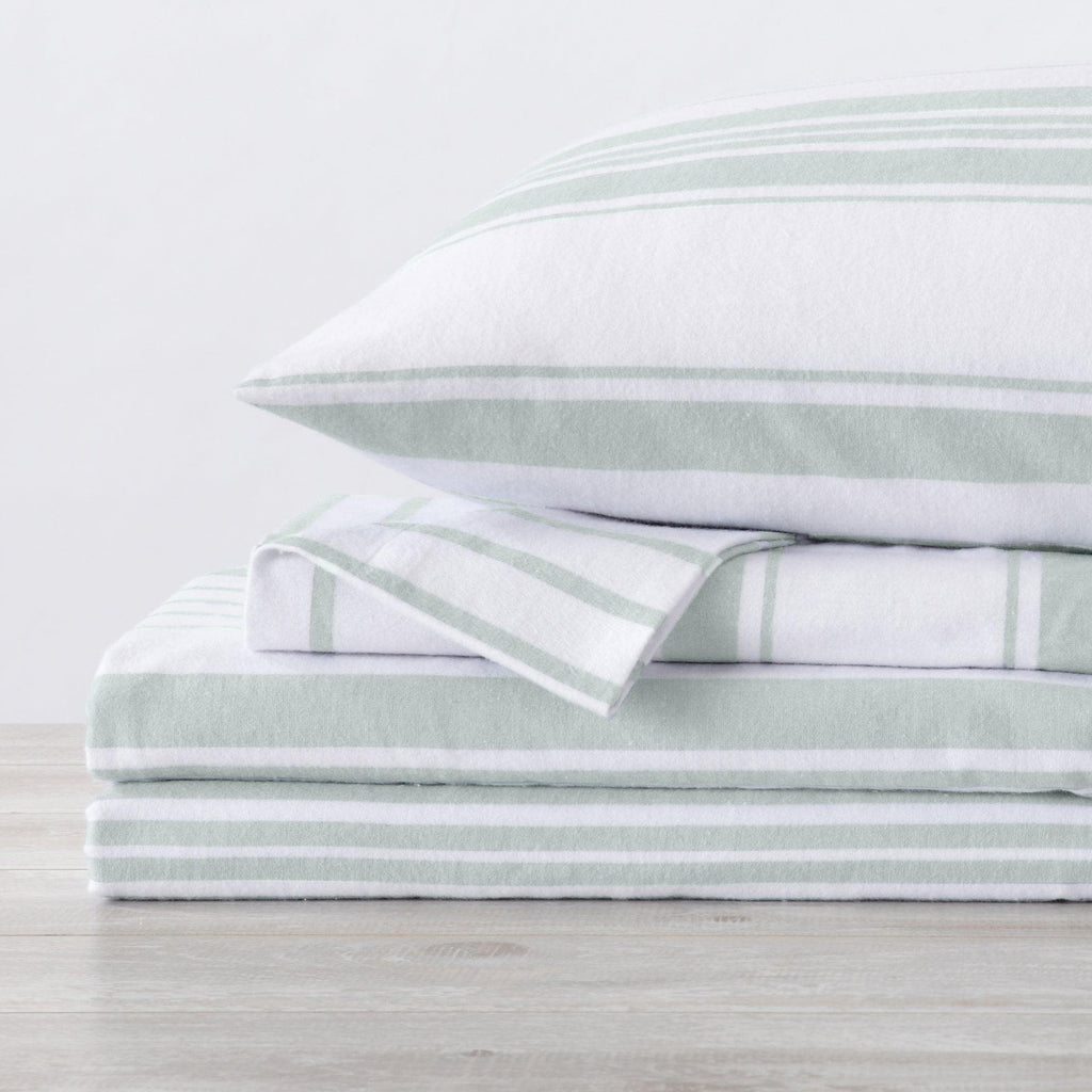 Turkish Cotton Flannel Sheet - Raye Collection, photo 15 of 21