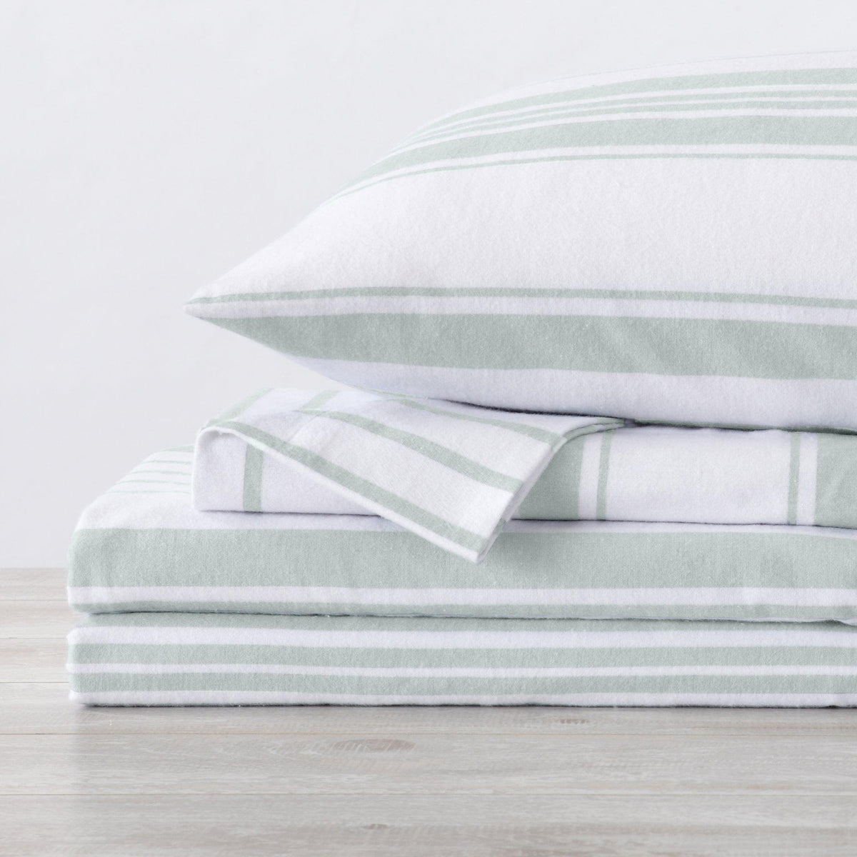 Turkish Cotton Flannel Sheet - Raye Collection, photo 15 of 21