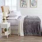Velvet Plush Sherpa Luxury Bed Blanket - Kinsley, photo 44 of 146