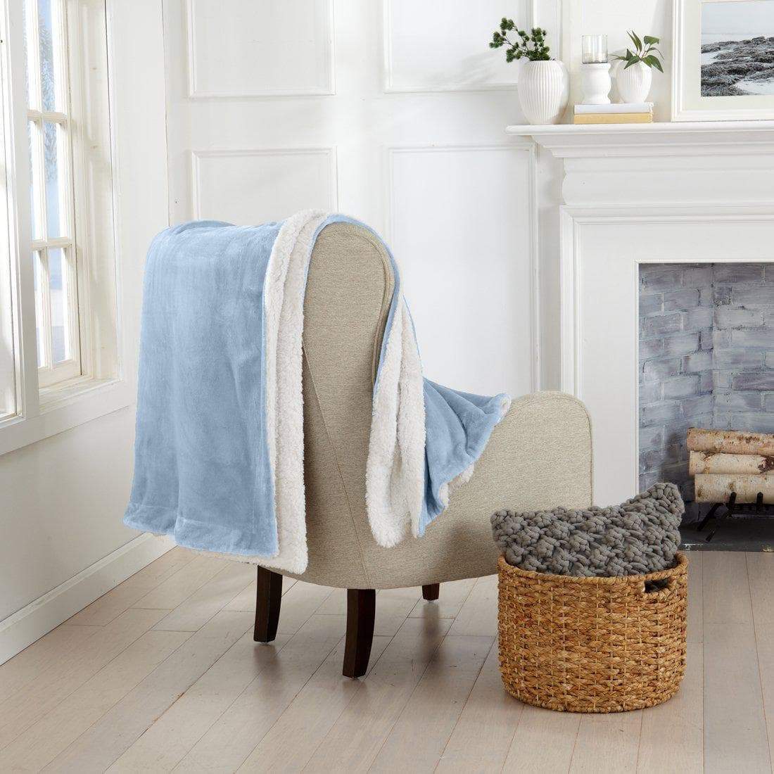 Velvet Plush Sherpa Luxury Bed Blanket - Kinsley, photo 2 of 146