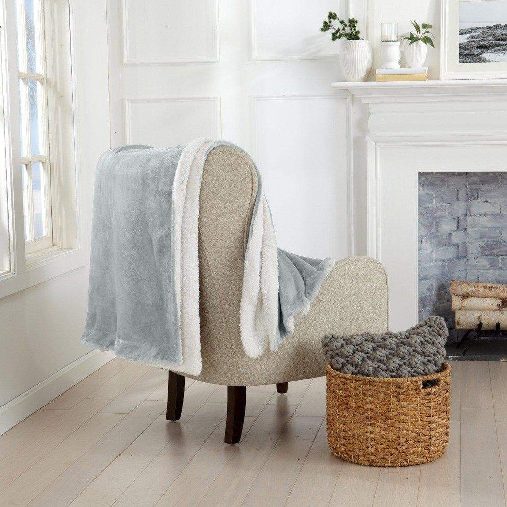 Velvet Plush Sherpa Luxury Bed Blanket - Kinsley, photo 50 of 146