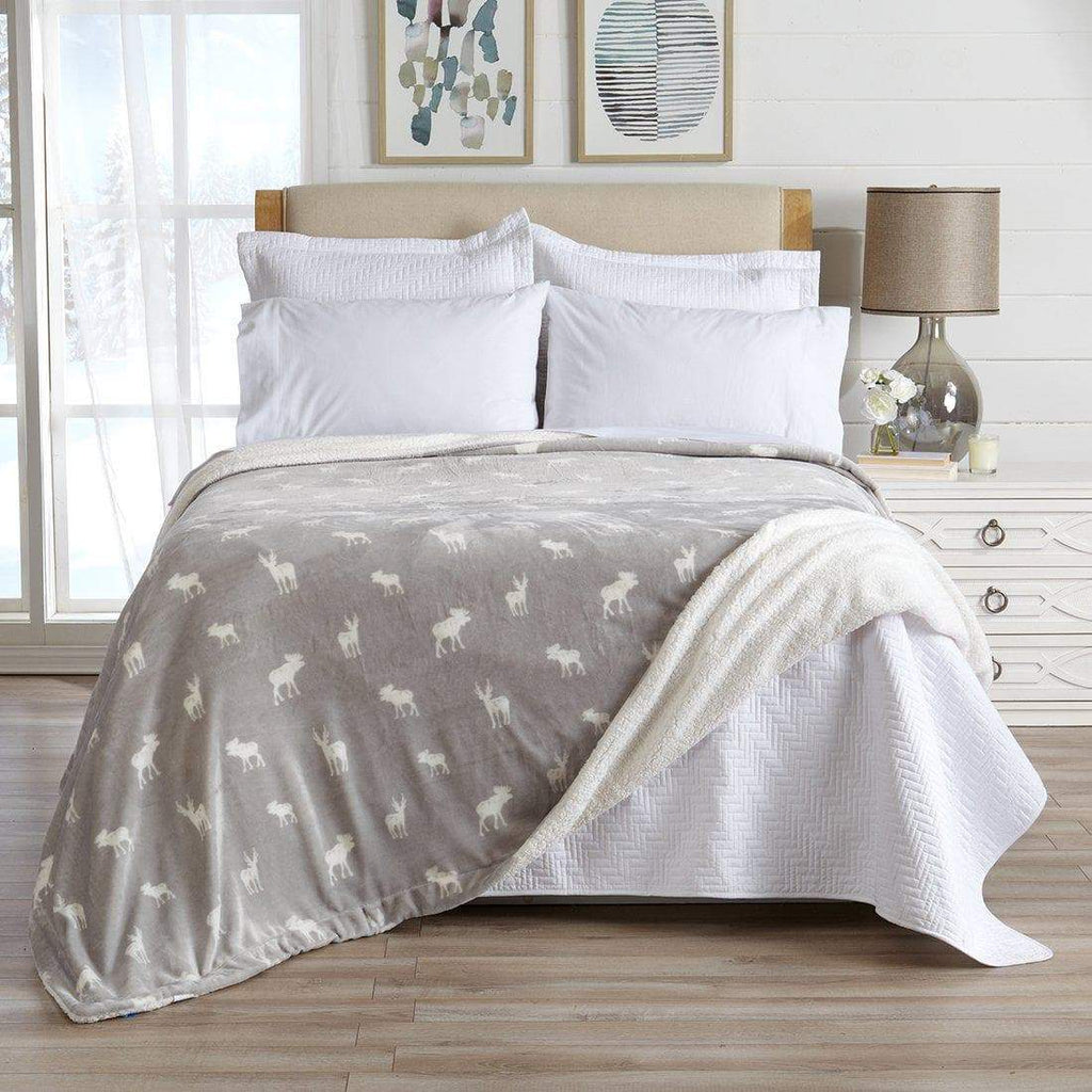 Velvet Plush Sherpa Luxury Bed Blanket - Kinsley, photo 63 of 146