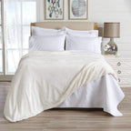 Velvet Plush Sherpa Luxury Bed Blanket - Kinsley, photo 70 of 146