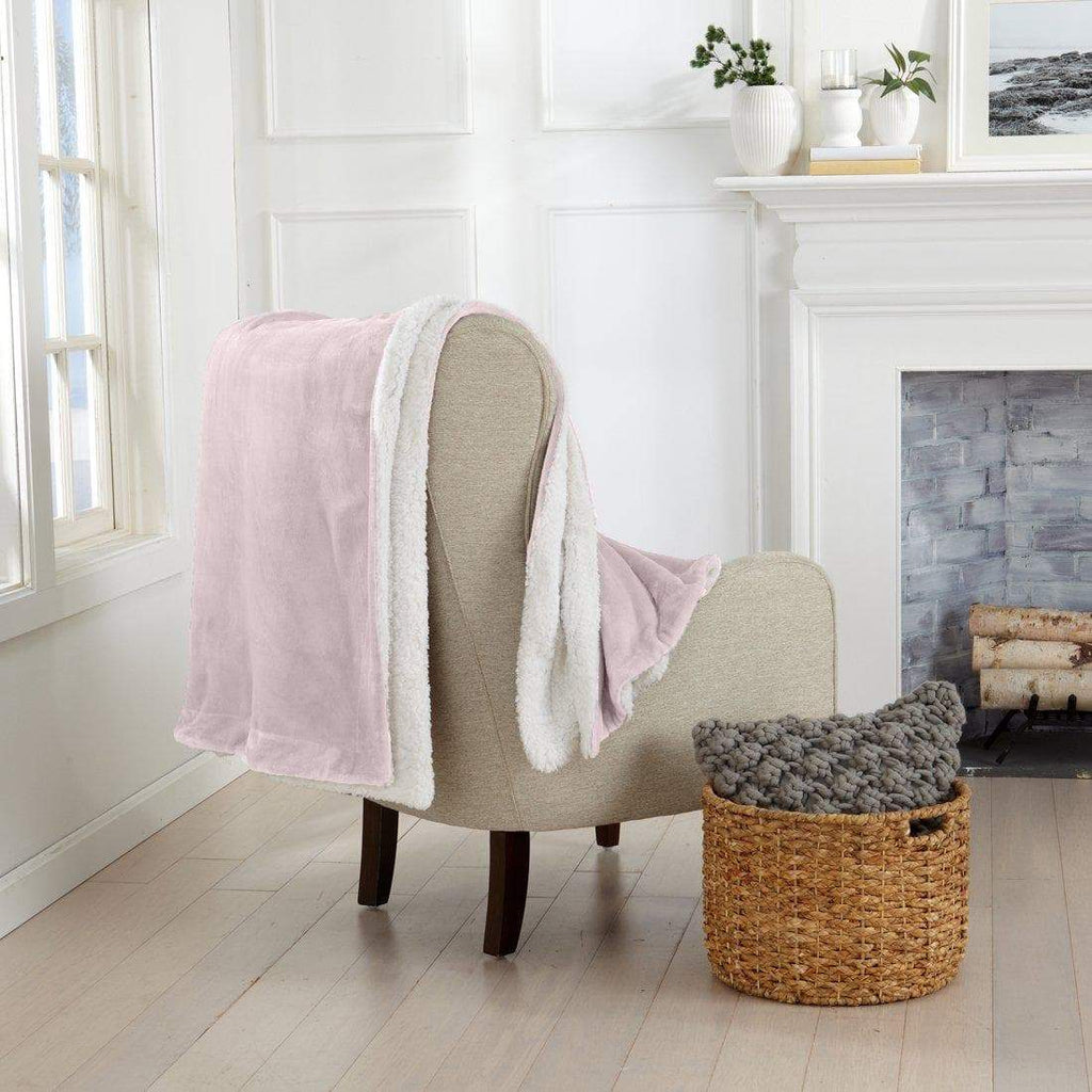 Velvet Plush Sherpa Luxury Bed Blanket - Kinsley, photo 37 of 146
