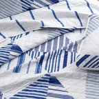 Navy Stripe Quilt - Midnight Bay Collection, photo 2 of 5