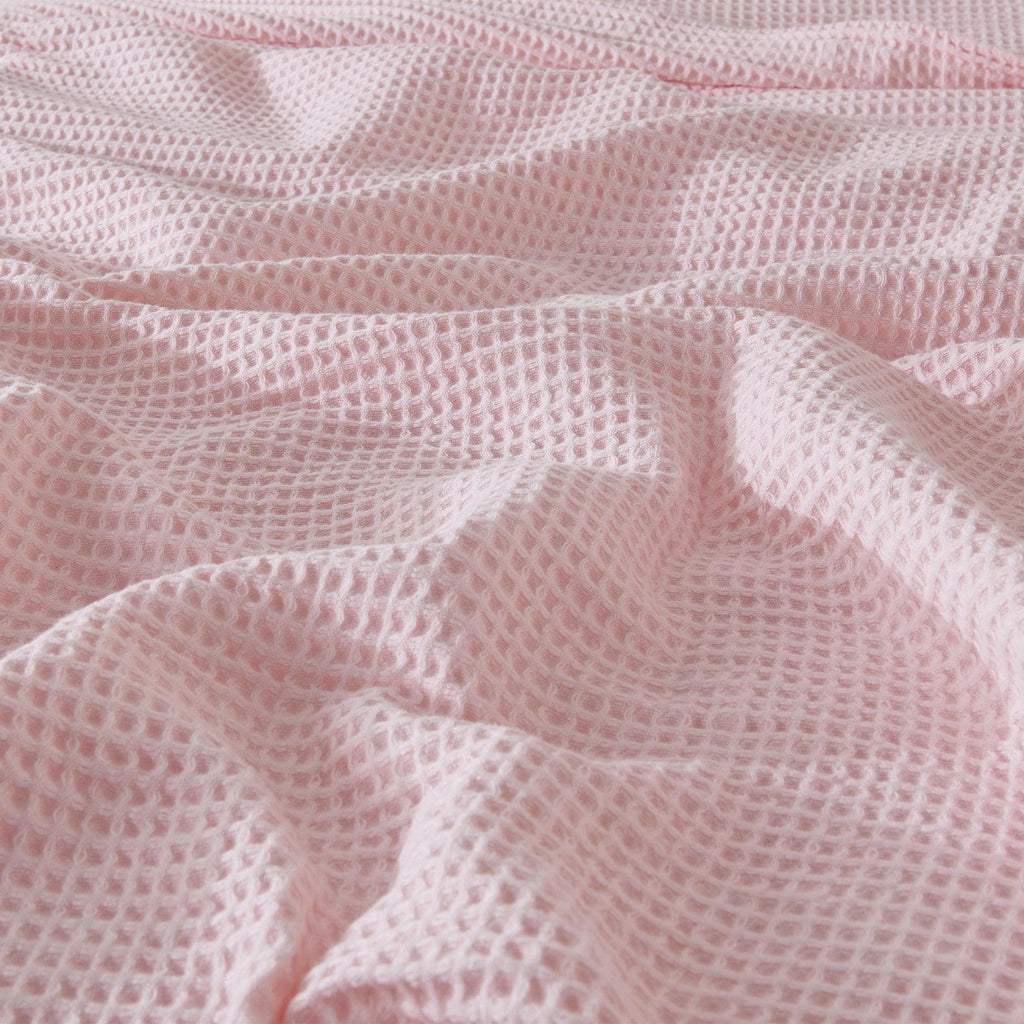 100% Cotton Waffle Weave Blanket - Mikala, photo 2 of 70