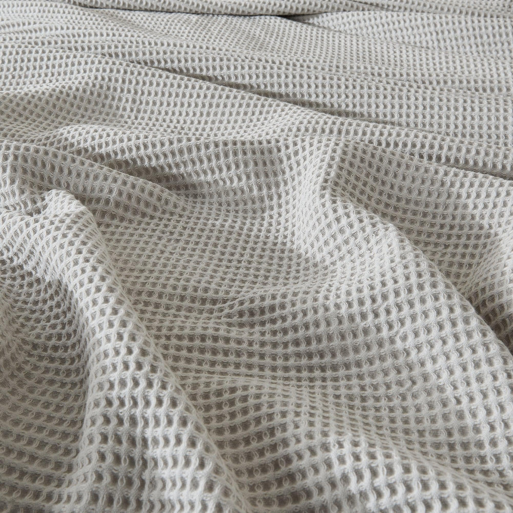 100% Cotton Waffle Weave Blanket - Mikala, photo 17 of 70