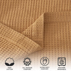 100% Cotton Waffle Weave Blanket - Mikala, photo 24 of 70