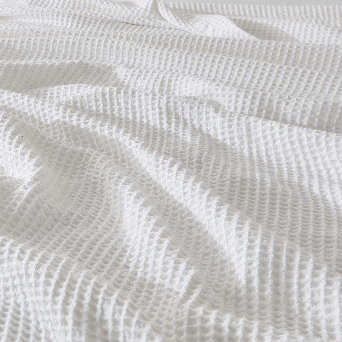 100% Cotton Waffle Weave Blanket - Mikala, photo 37 of 70
