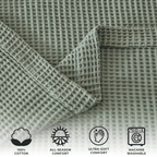 100% Cotton Waffle Weave Blanket - Mikala, photo 54 of 70