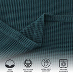 100% Cotton Waffle Weave Blanket - Mikala, photo 64 of 70