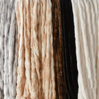 Ruched Faux Fur Throw Blanket - Alondra, photo 31 of 43