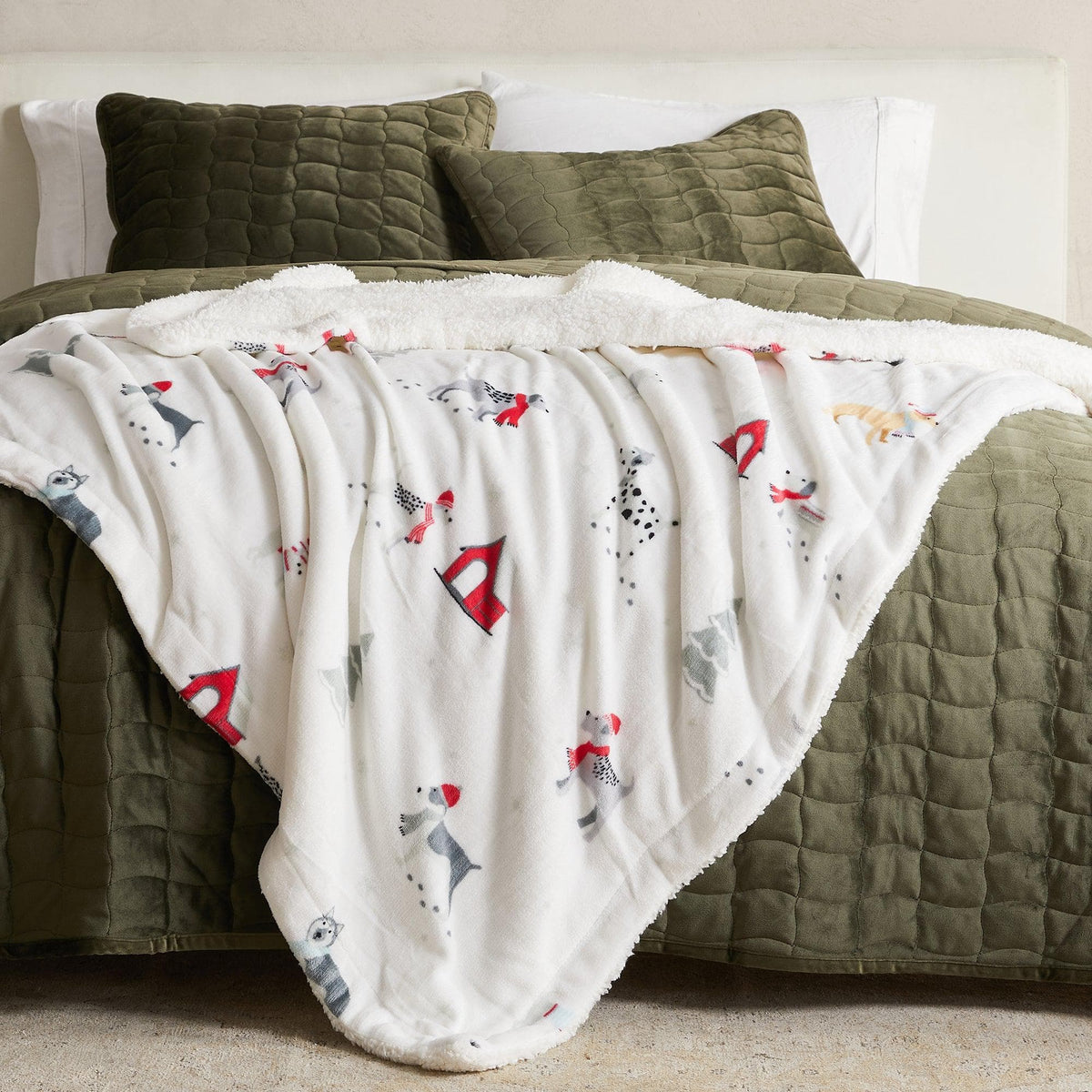 Sherpa Throw Blanket - Eve, photo 52 of 57