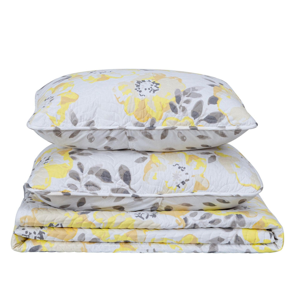 Floral Quilt Set - Helene Collection, photo 4 of 5