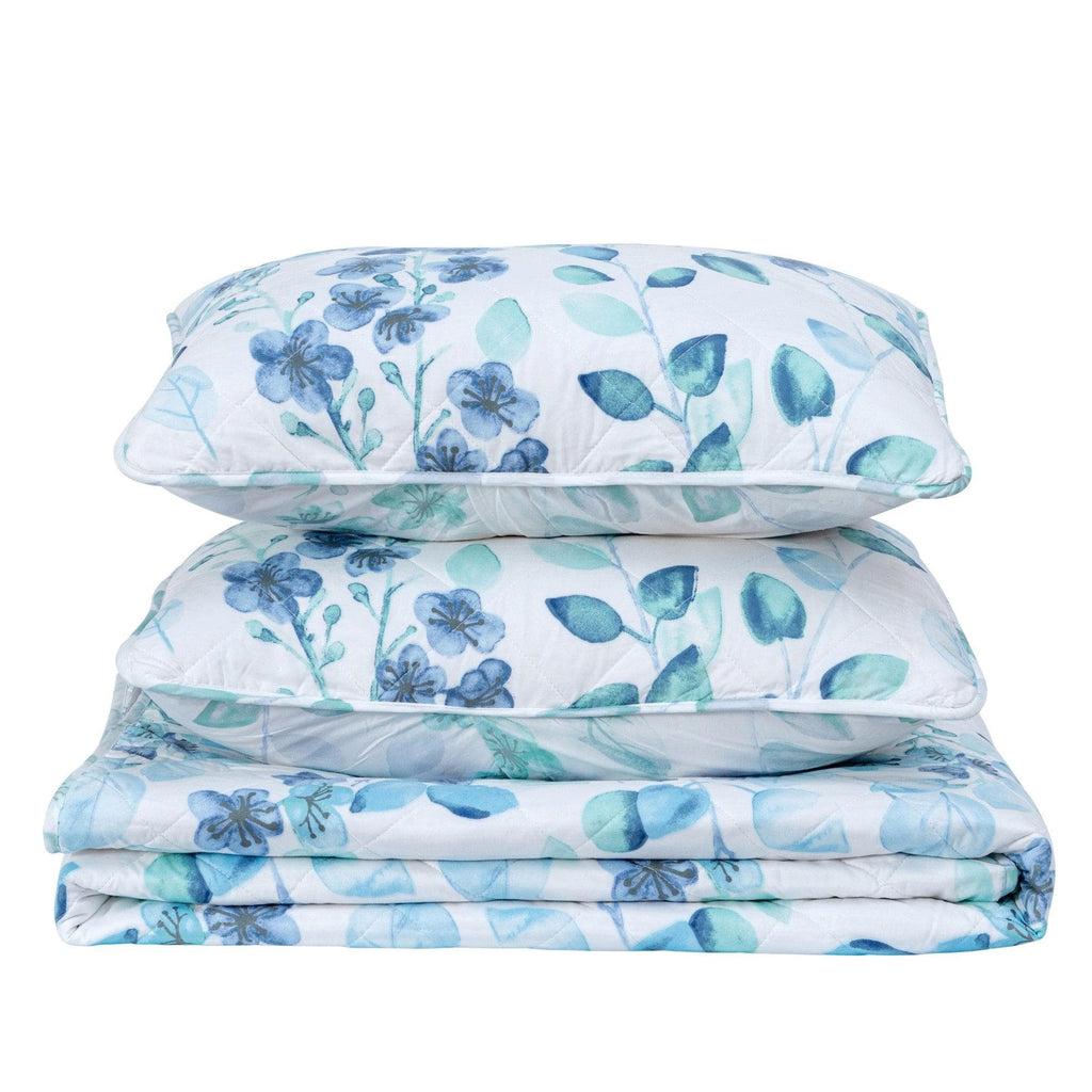 Floral Quilt Set - Miranda Collection, photo 4 of 5