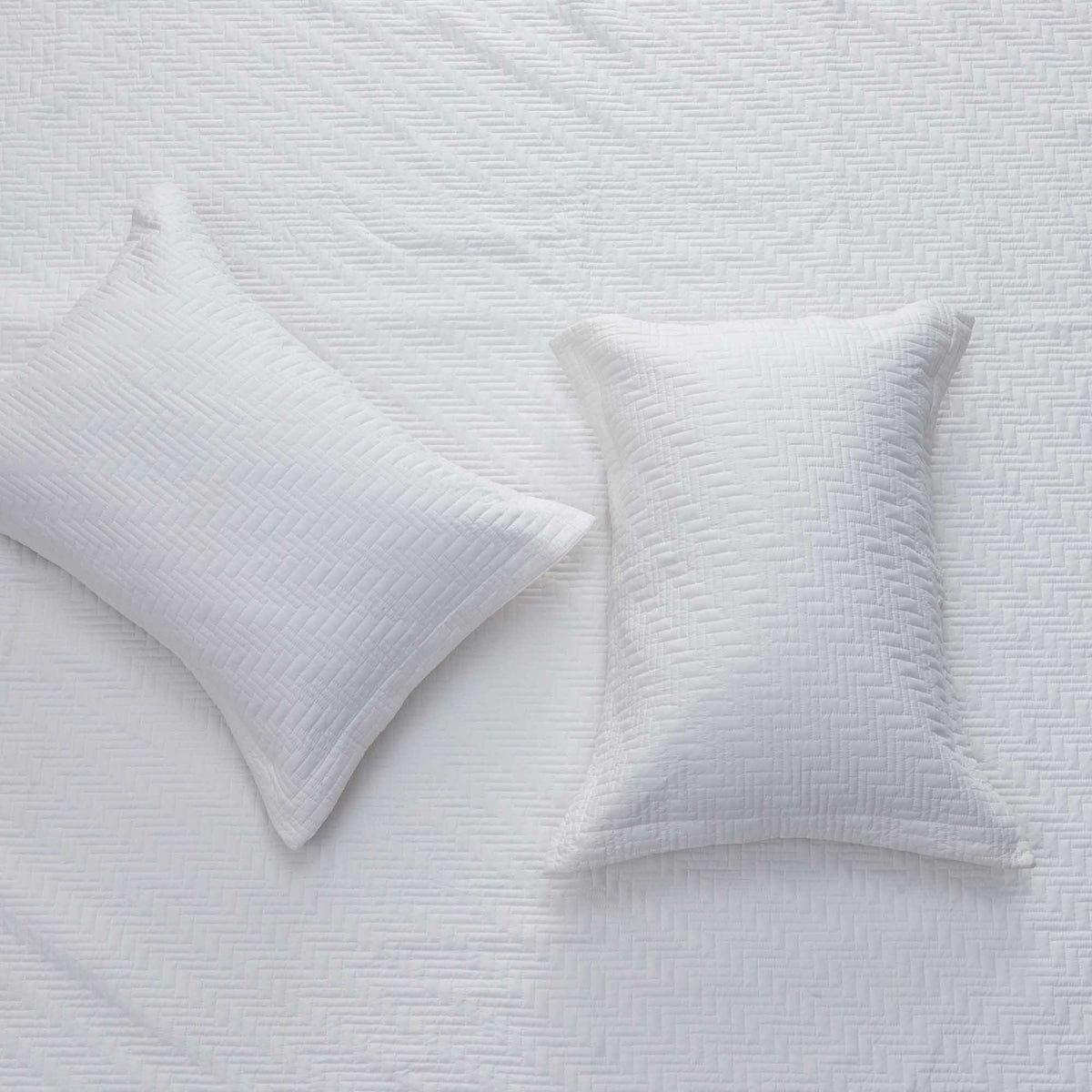 Herringbone Stitched Quilt - Louise Collection, photo 5 of 15