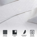 Herringbone Stitched Quilt - Louise Collection, photo 3 of 15
