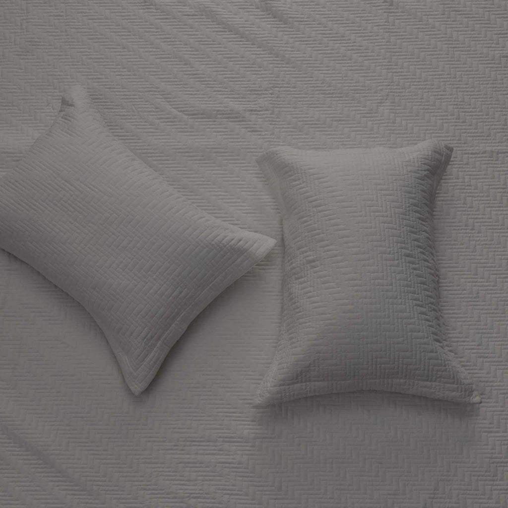 Herringbone Stitched Quilt - Louise Collection, photo 10 of 15