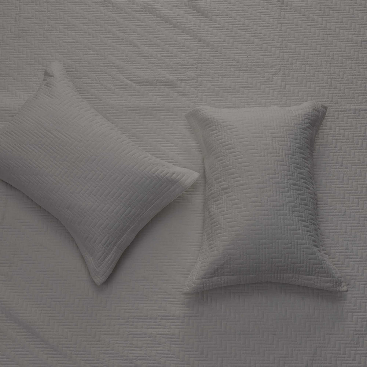 Herringbone Stitched Quilt - Louise Collection, photo 10 of 15