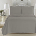 Herringbone Stitched Quilt - Louise Collection, photo 6 of 15