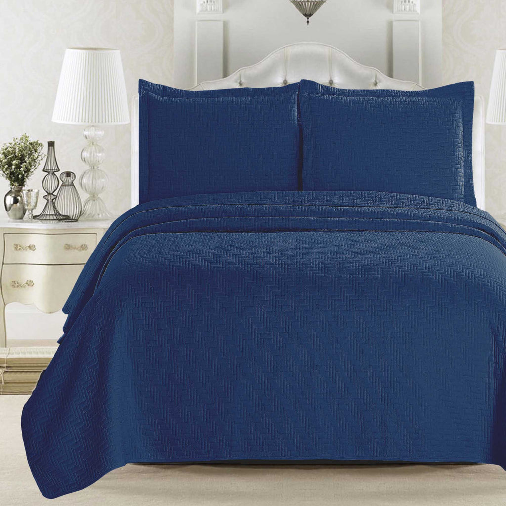 Herringbone Stitched Quilt - Louise Collection, photo 11 of 15