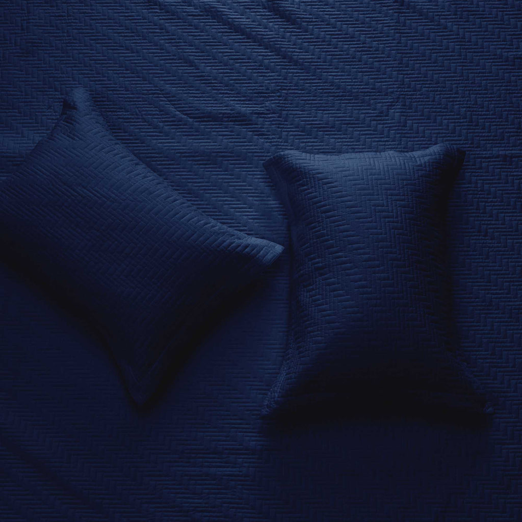Herringbone Stitched Quilt - Louise Collection, photo 15 of 15