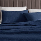 Oversized Medallion Quilt Set - Clara Collection, photo 17 of 20