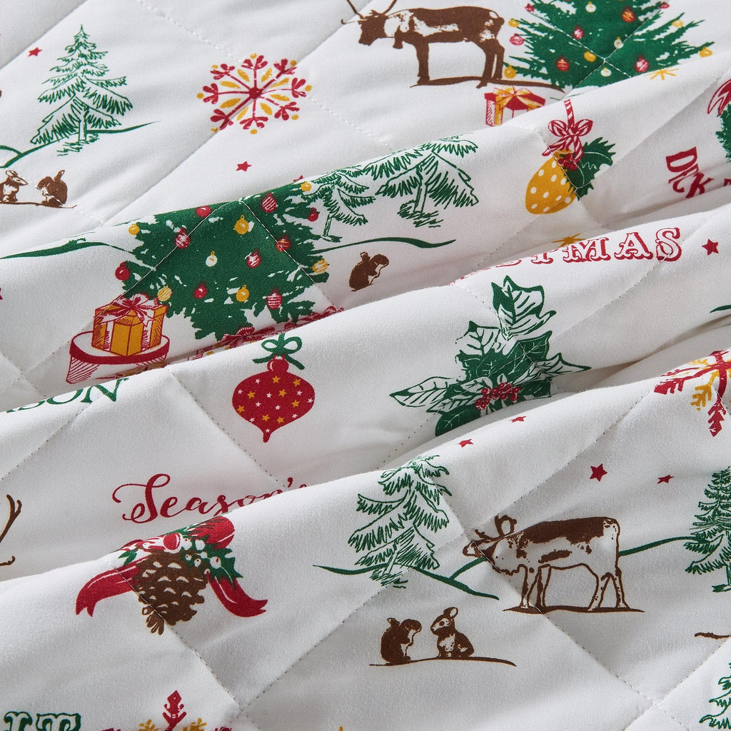 Colorful Holiday Quilt Set - Midnight Magic, photo 3 of 42