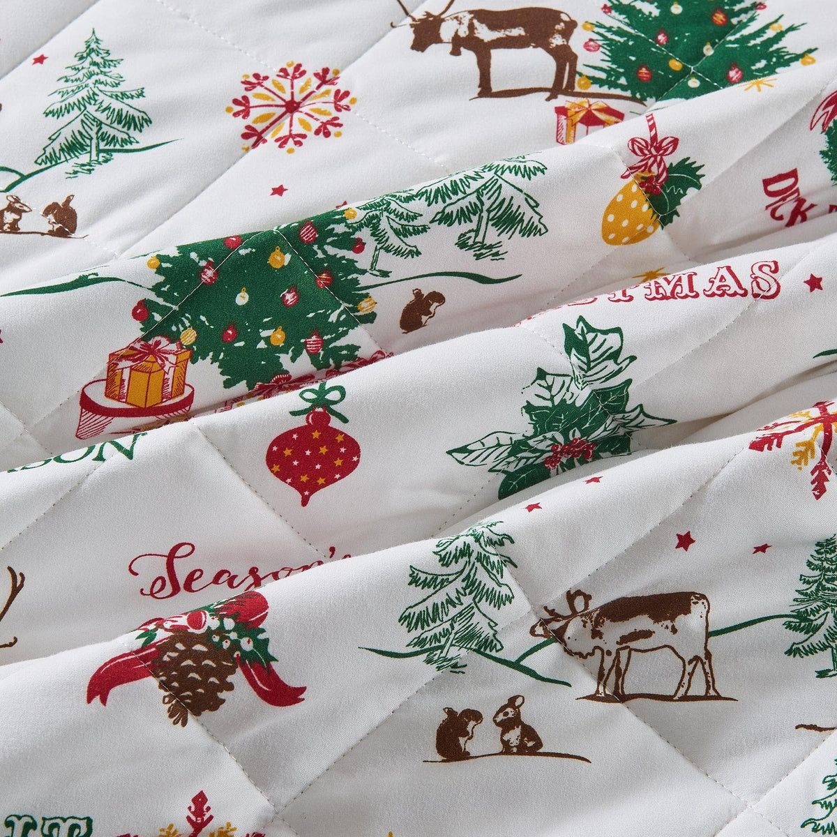 Colorful Holiday Quilt Set - Midnight Magic, photo 3 of 42